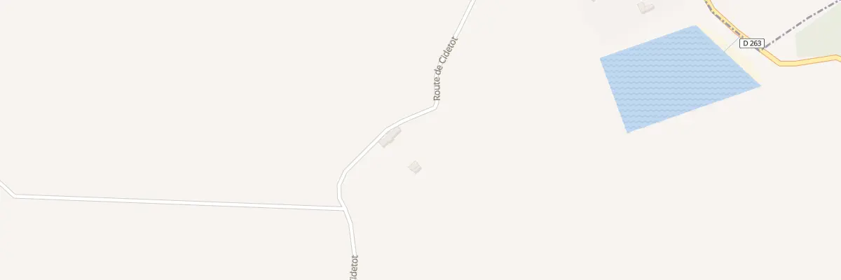Plan du 728 Rte de Cidetot à Mesnil-Panneville