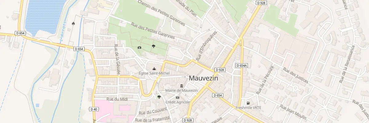 Plan du 3 Pl Verdun à Mauvezin