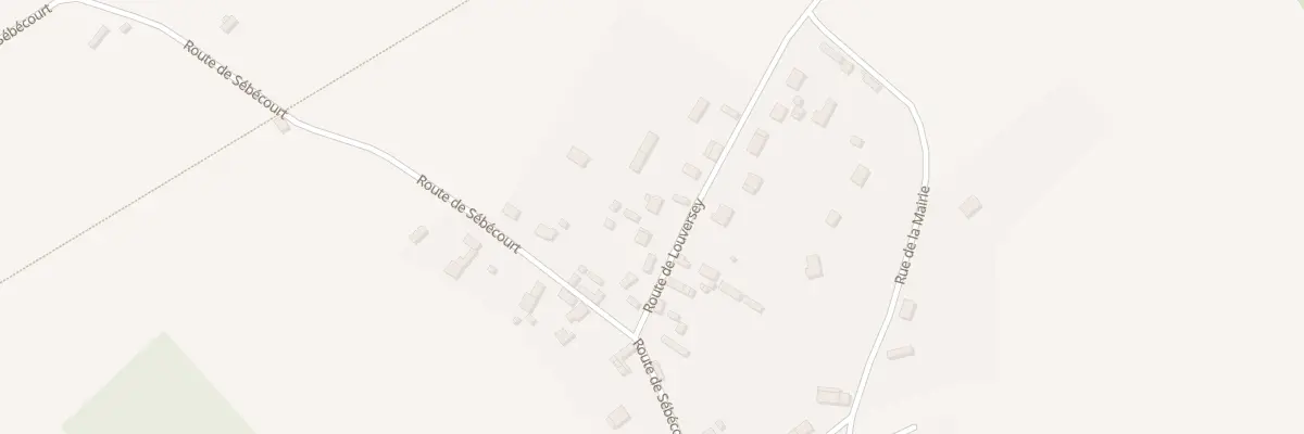Plan du 7 Rte de Louversey à Sainte-Marthe