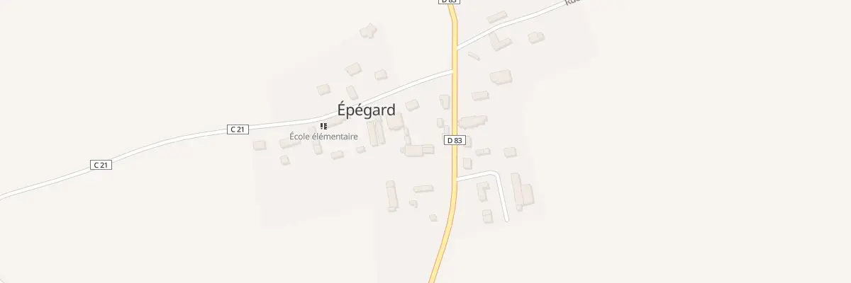 Plan du 5 Rue de l’Eglise à Épégard