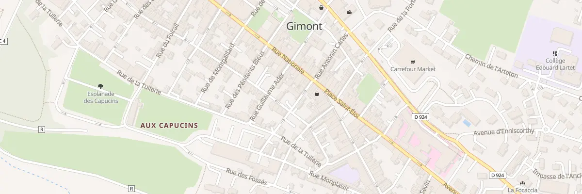 Plan du 1B Rue Léon Serain à Gimont
