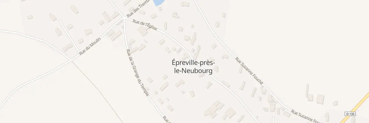 Plan du 19 Rue de l’Eglise à Épreville-près-le-Neubourg