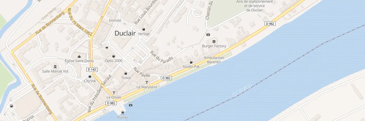 Plan du 126 Quai de la Liberation à Duclair