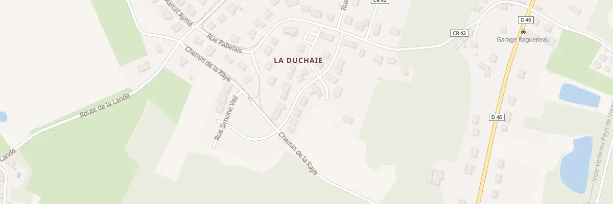Plan du 7 Rue Nelson Mandela à Reugny