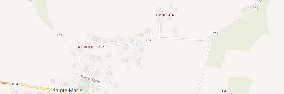 Plan du 5978 A Embois à Sainte-Marie