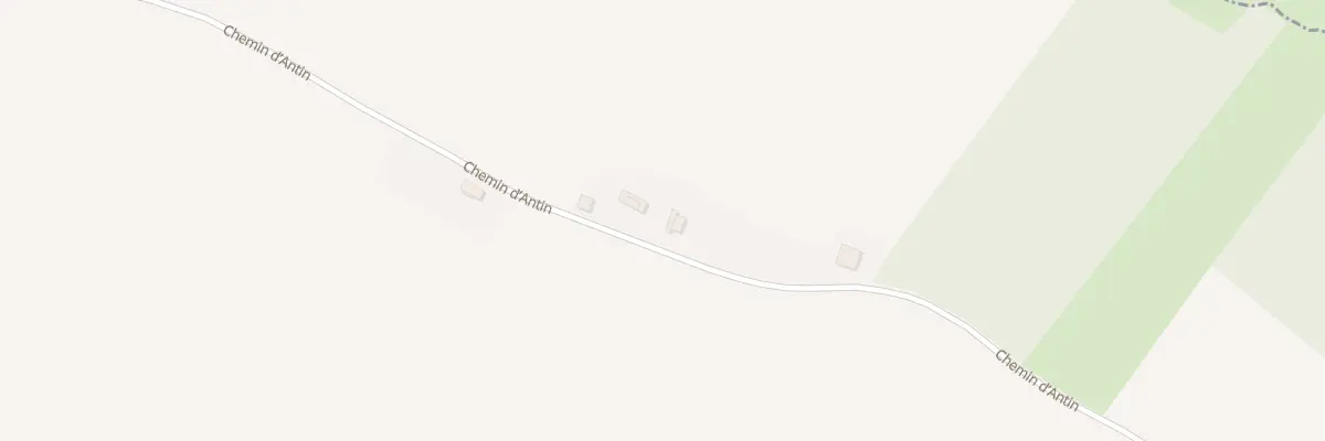 Plan du 1122 Che d’Antin à Saint-Soulan