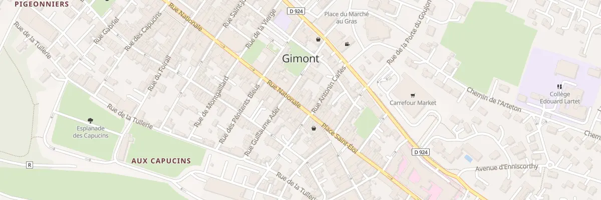 Plan du 103 Rue Nationale à Gimont