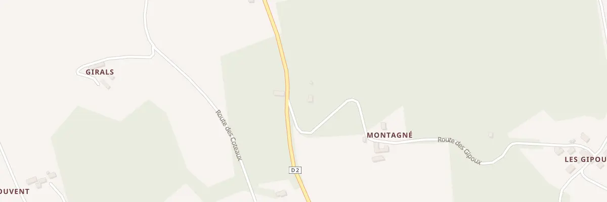 Plan du 50E Montagne à Alles-sur-Dordogne