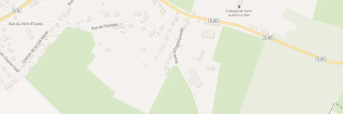 Plan du 116 Rte d’Englesqueville à Saint-Aubin-sur-Mer