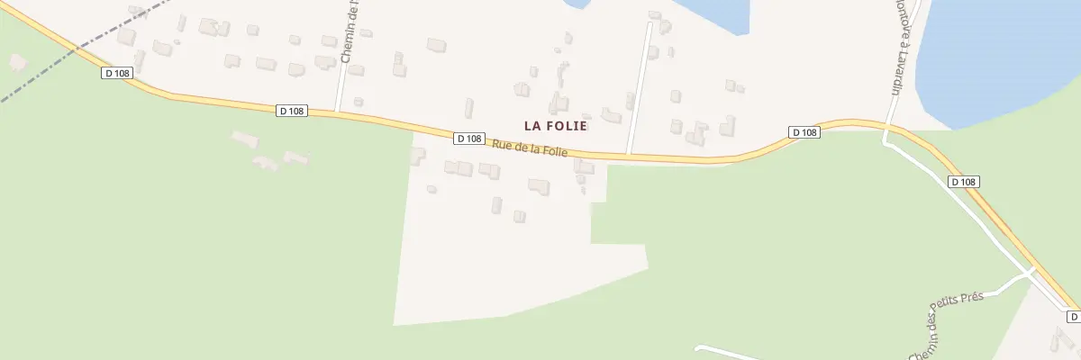 Plan du 29 Rue de la Folie à Lavardin