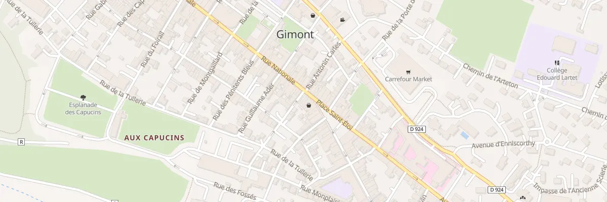 Plan du 132 Rue Nationale à Gimont