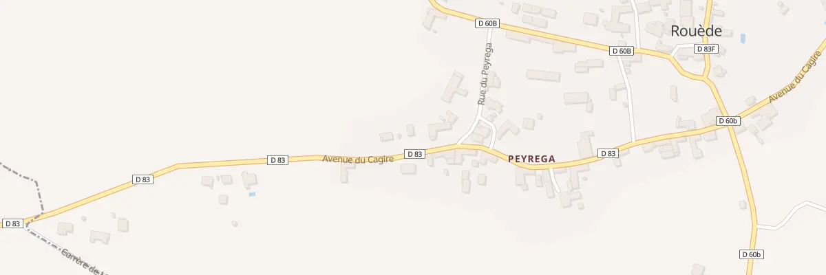 Plan du 131 Peyrega à Rouède