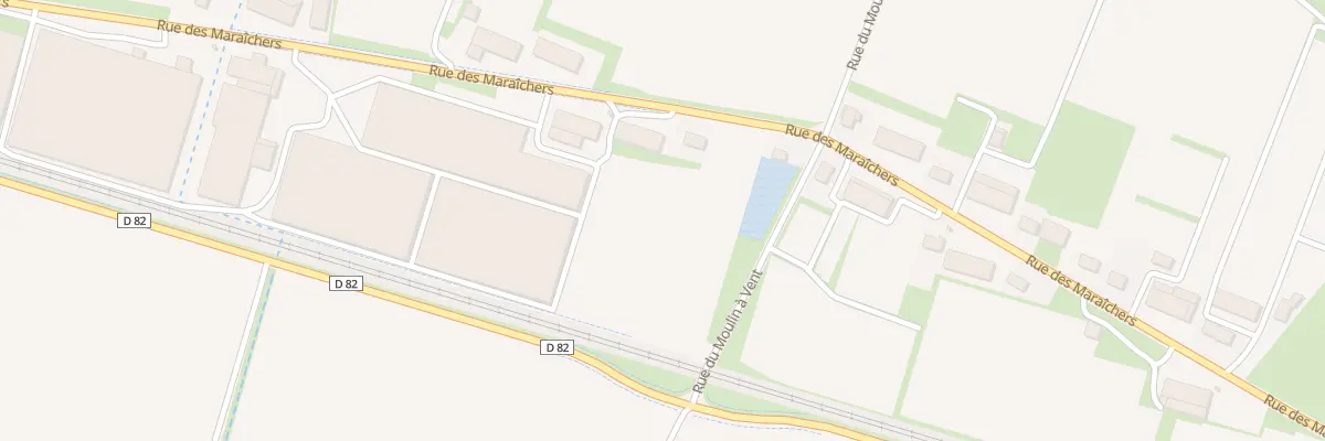 Plan du 6124 Rue des Maraichers à Saint-Martin-le-Beau
