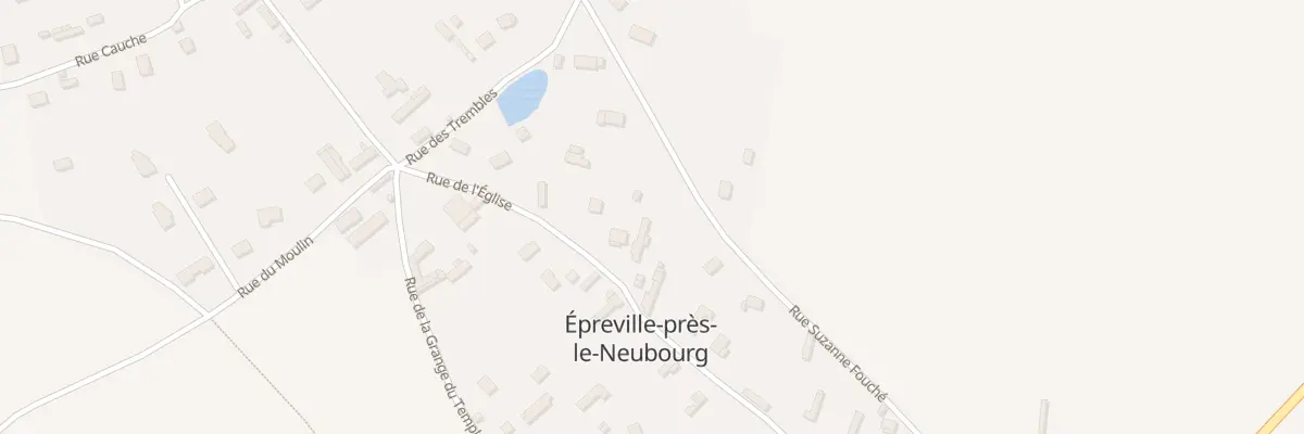 Plan du 12 Rue de l’Eglise à Épreville-près-le-Neubourg