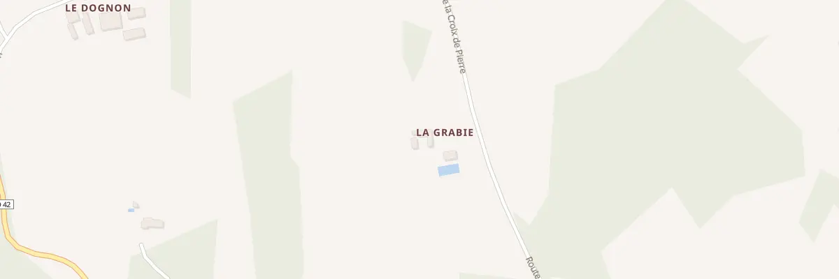 Plan du 48 La Grabie à Journiac