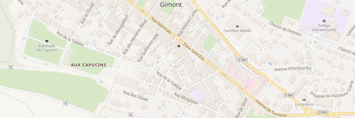 Plan du 3 Rue Saint -Eloi à Gimont