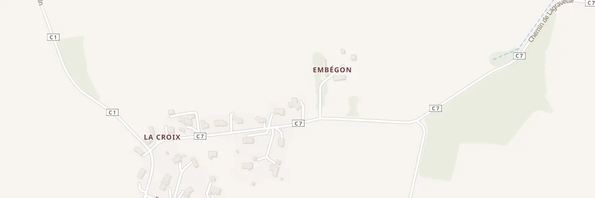 Plan du 5886 A Embegon à Sainte-Marie