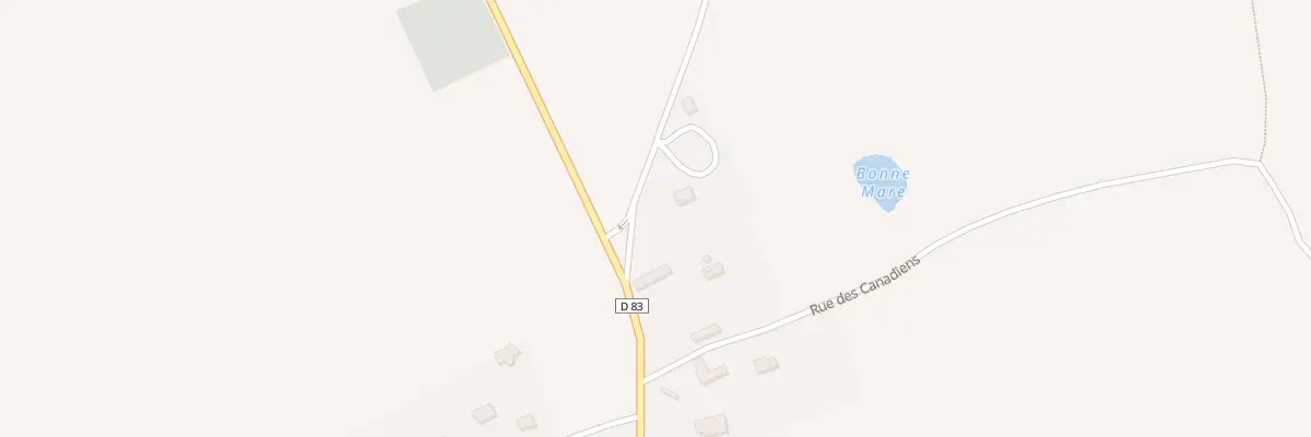 Plan du 2 Rte du Troncq à Épégard