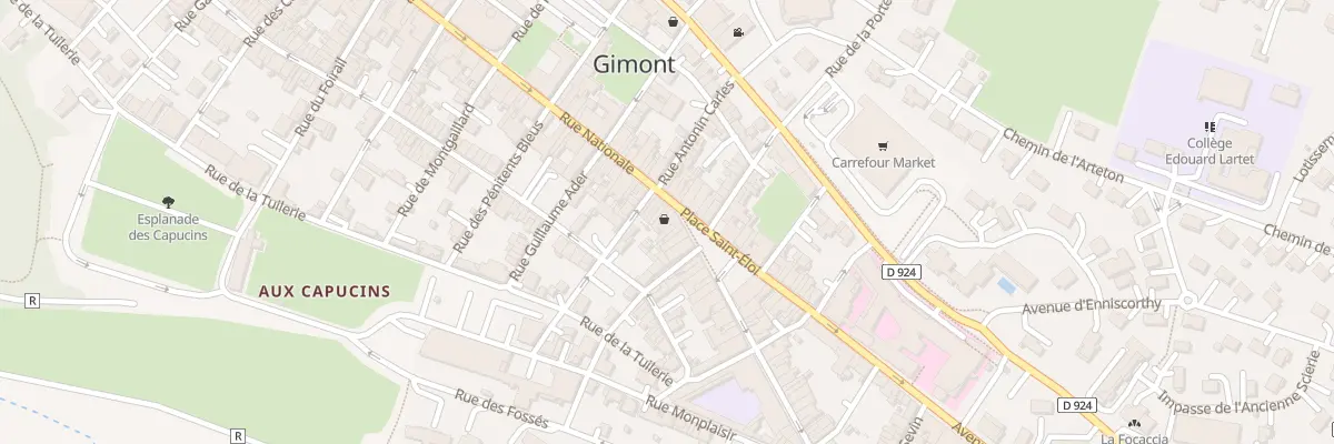 Plan du 140 Rue Nationale à Gimont