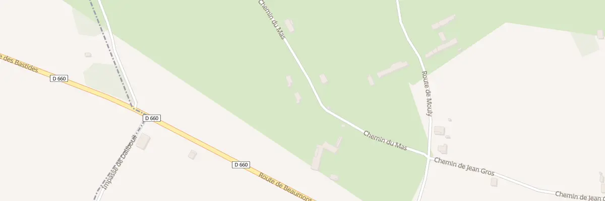 Plan du 20 Jean Gros à Marsalès