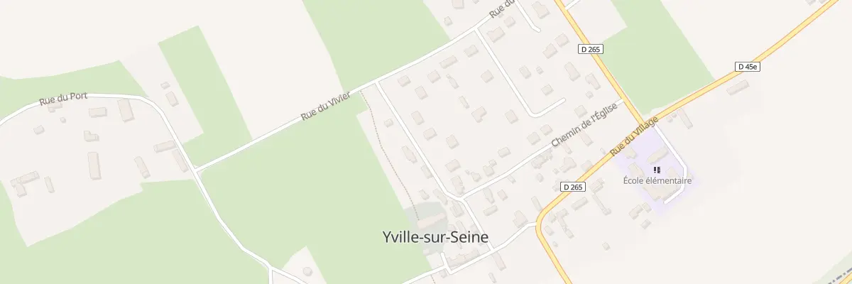 Plan du 5047 Le Village à Yville-sur-Seine