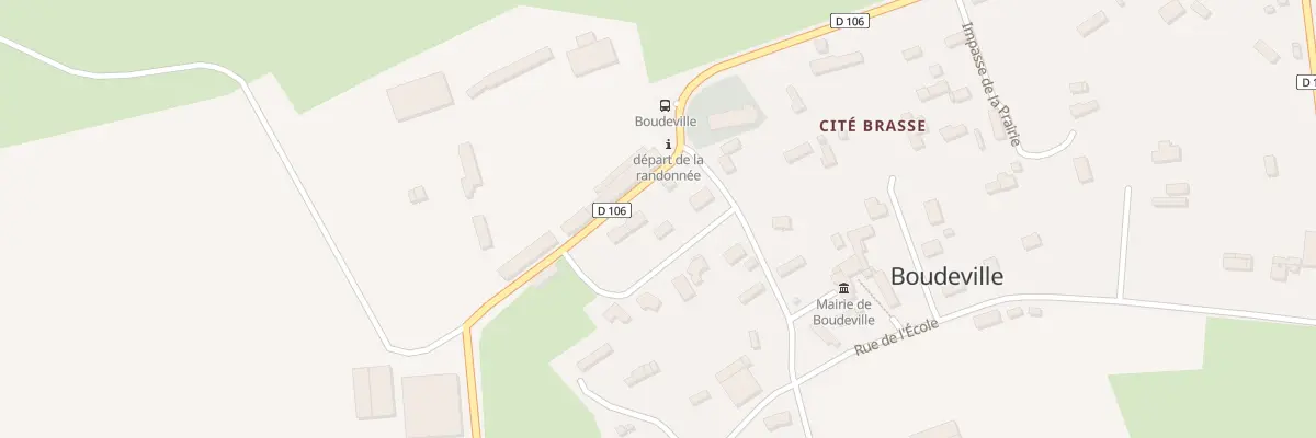 Plan du 11 Rue du Percheron à Boudeville