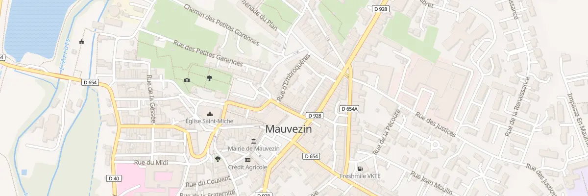 Plan du 9 Pl de la Libération à Mauvezin