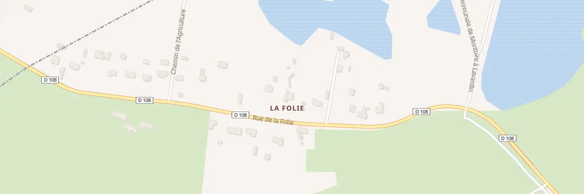 Plan du 30 Rue de la Folie à Lavardin
