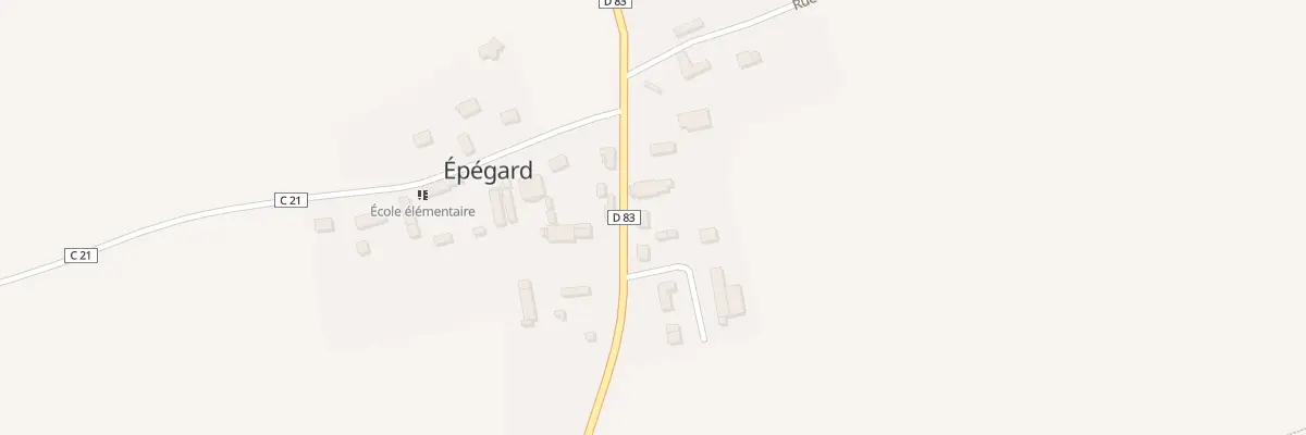 Plan du 4 Rue de l’Eglise à Épégard