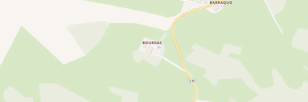 Plan du 22 Bourdas à Martisserre