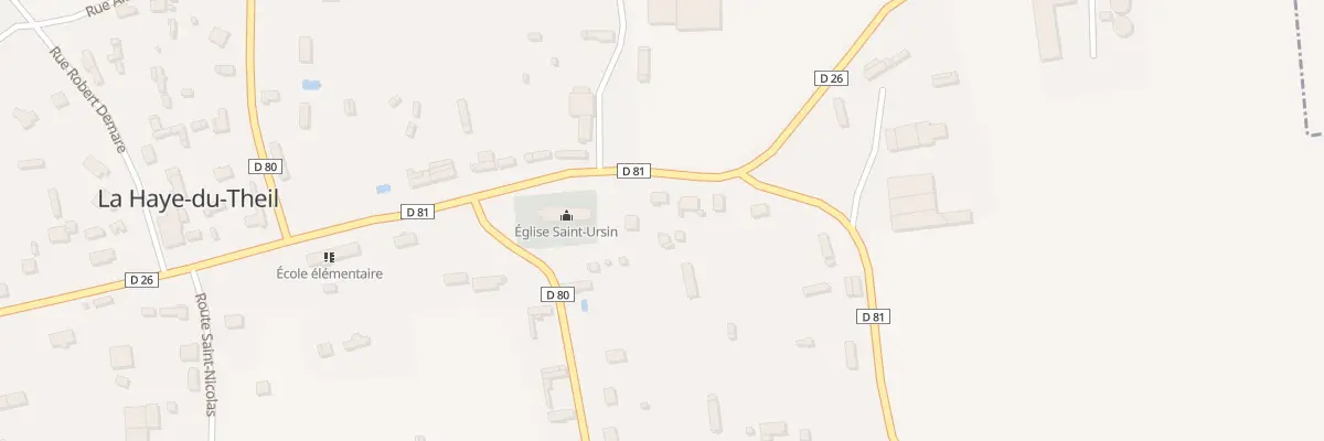Plan du 24 Rte de Brionne à La Haye-du-Theil
