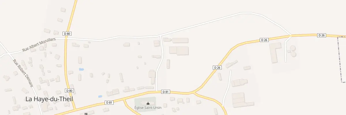 Plan du 69 Rte de Brionne à La Haye-du-Theil