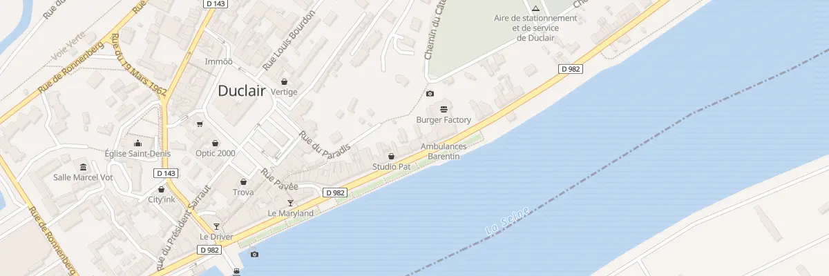 Plan du 78 Quai de la Liberation à Duclair