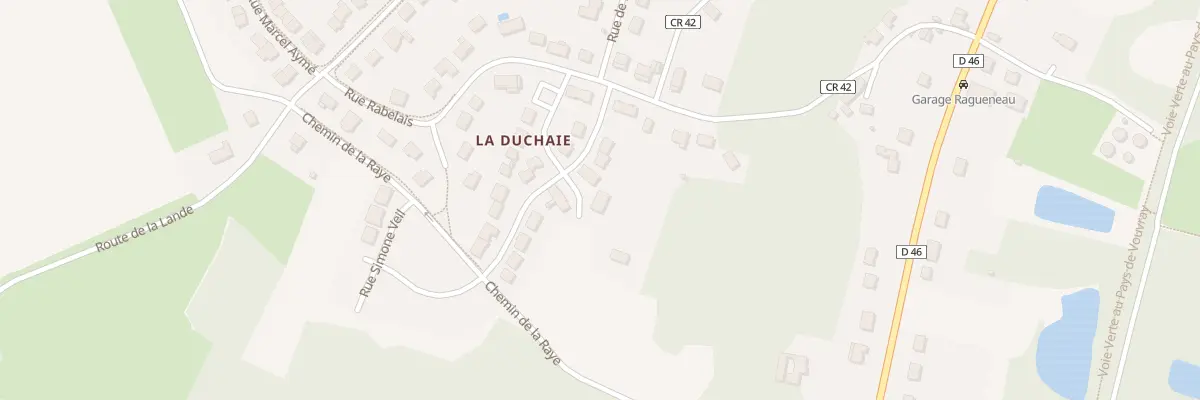 Plan du 1 All Rosa Parks à Reugny