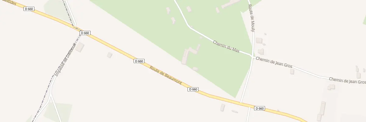 Plan du 32 Jean Gros à Marsalès