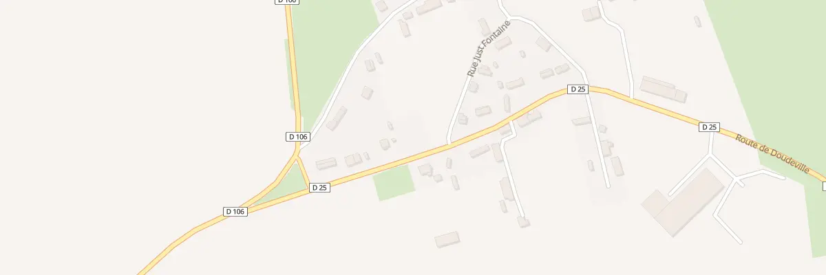 Plan du 65 Rte de Doudeville à Boudeville
