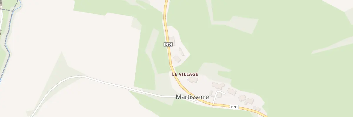 Plan du 25 Le Village à Martisserre