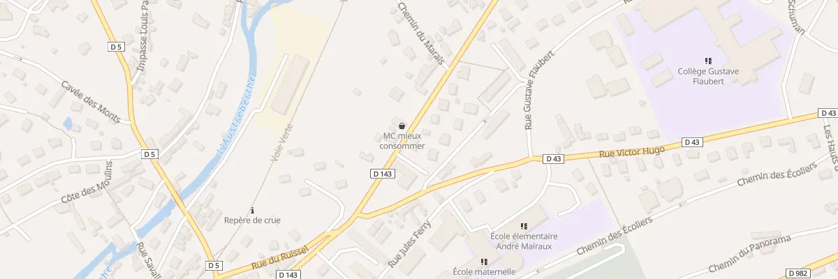 Plan du 630 Rue de Verdun à Duclair
