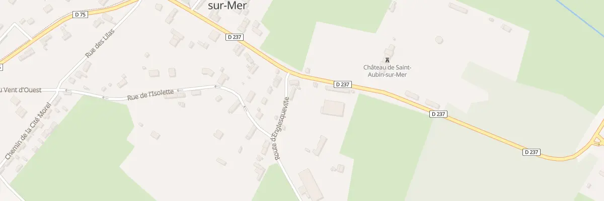 Plan du 39 Rte d’Englesqueville à Saint-Aubin-sur-Mer