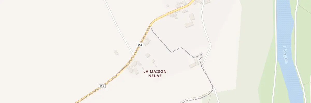 Plan du 5486 La Maison Neuve à Saint-Pierre-de-Maillé