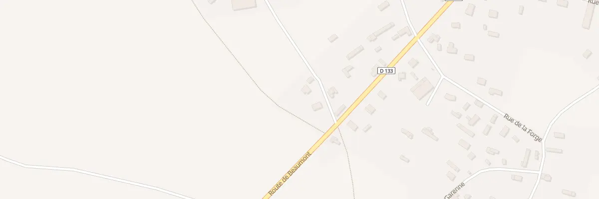 Plan du 5001 Rue de la Grange du Temple à Épreville-près-le-Neubourg