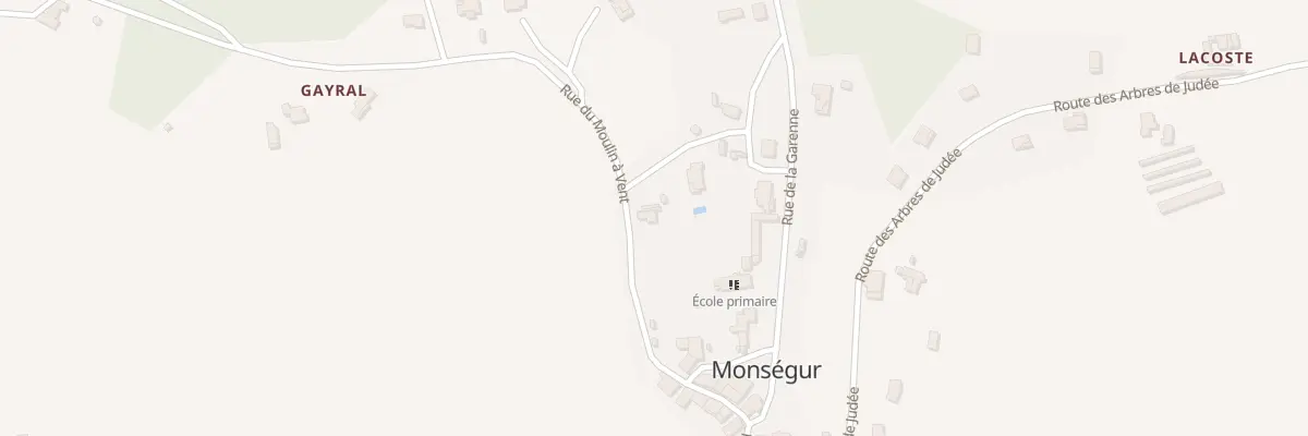 Plan du 20 Rue du Moulin a Vent à Monségur
