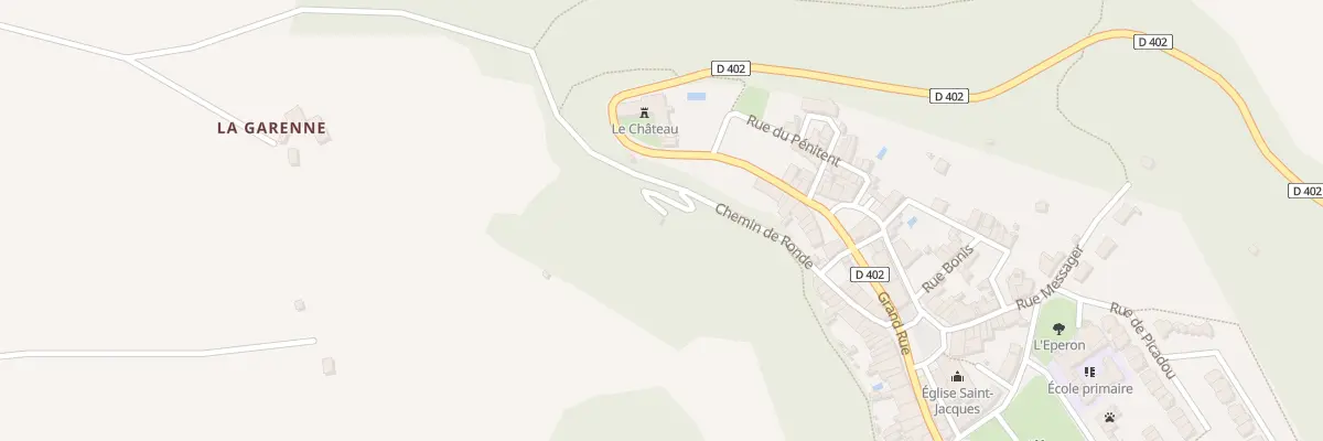 Plan du 366 Sous la Ville à Beauville