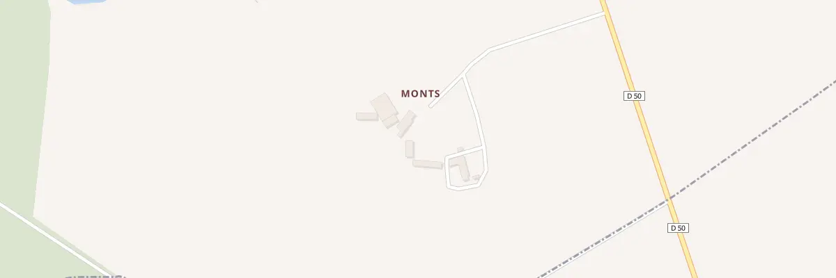 Plan du 57 Monts à Ferrière-Larçon