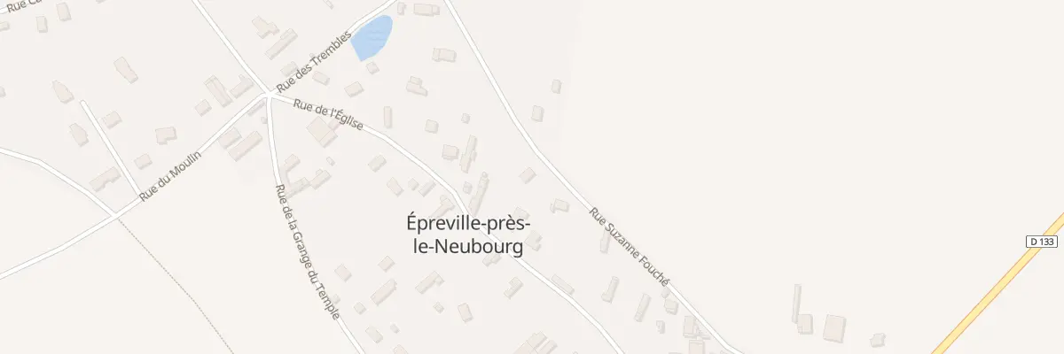Plan du 93A La Mare des Trembles à Épreville-près-le-Neubourg