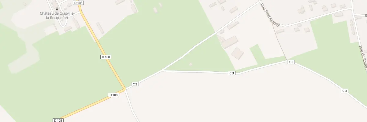 Plan du 5 Rue de la Plaine du Moulin à Crasville-la-Rocquefort