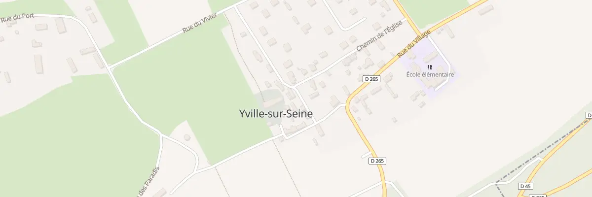 Plan du 5027 Le Village à Yville-sur-Seine