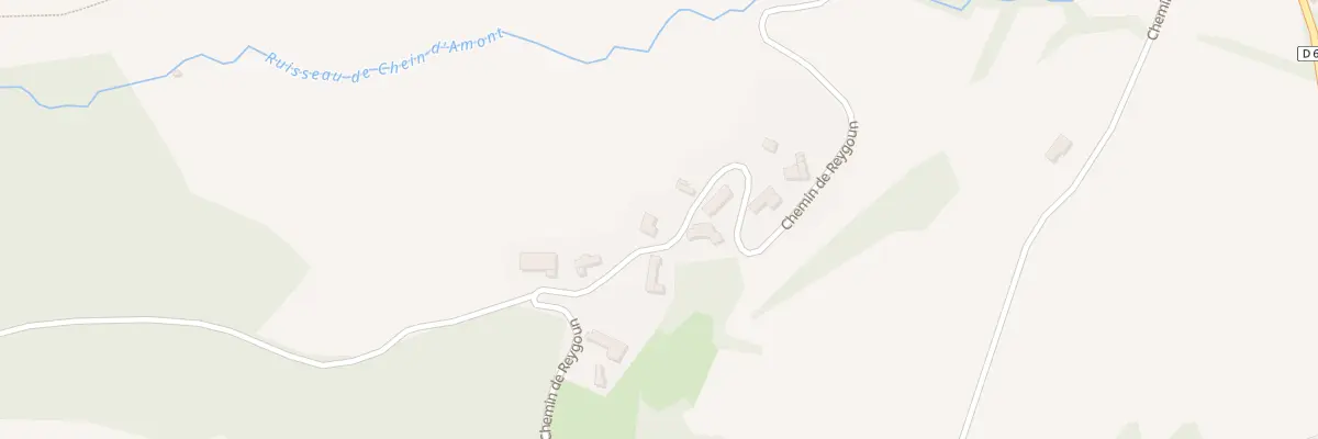 Plan du 46 Reygoun à Chein-Dessus
