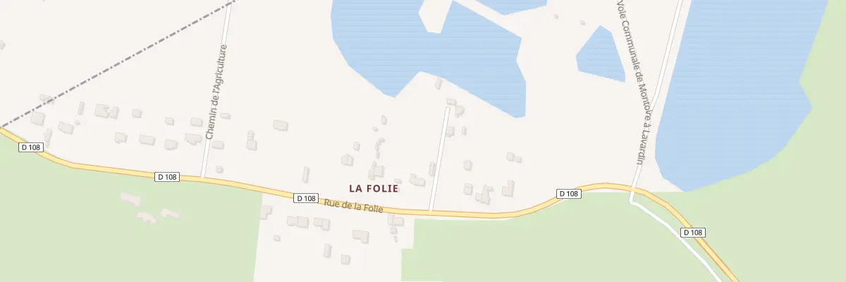 Plan du 26 Rue de la Folie à Lavardin