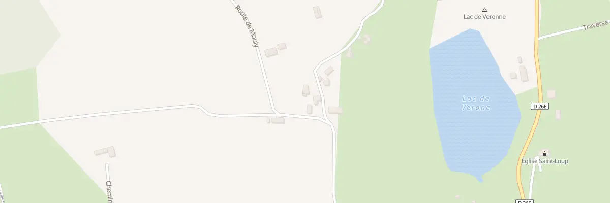 Plan du 26B Mouly à Marsalès